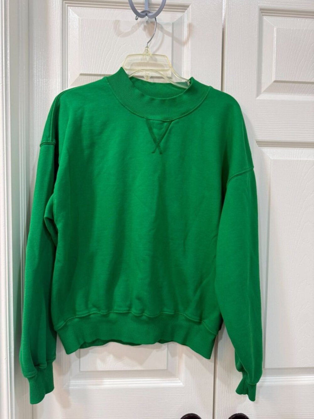 Daily Drills VGUC Vintage Crew & Mini Shorts Set XS/S in Kelly Green - Picture 2 of 9
